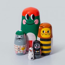 Petit Monkey Nesting dolls...