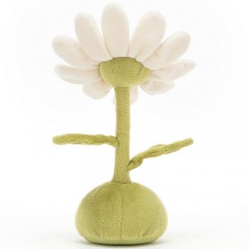 Back view of Jellycat Daisy plush – decorative flower toy for babies