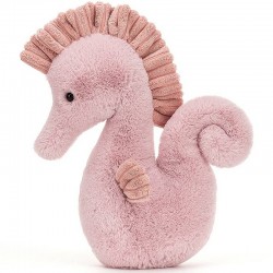 Profil peluche hippocampe Jellycat – jouet bébé original thème océan