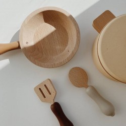 Coffret casseroles en bois Konges slojd