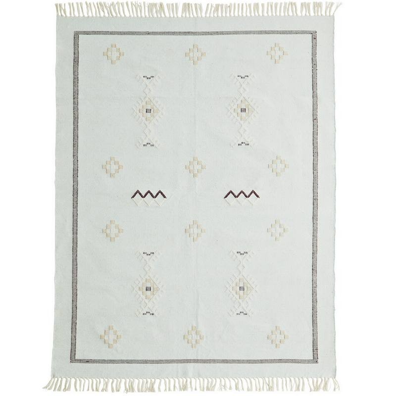 Tapis coton menthe Madam Stoltz