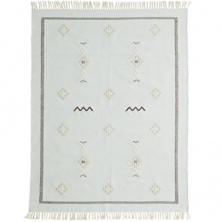 Tapis coton menthe Madam Stoltz