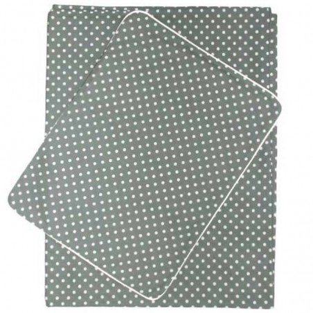 housse de couette enfant (100x150): pois gris | Nobodinoz housse de couette enfant (100x150): pois gris | Nobodinoz