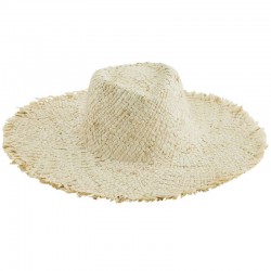 Madam Stoltz corn husk hat