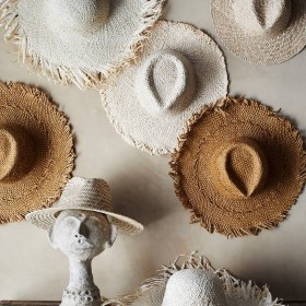 Chapeau de paille naturel Madam Stoltz