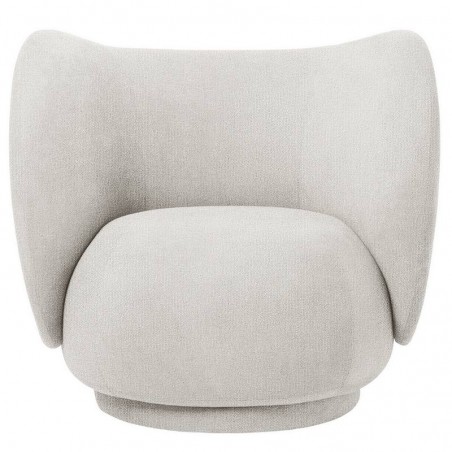 Fauteuil "Lounge chair Rico" bouclé Ferm living Fauteuil "Lounge chair Rico" bouclé Ferm living