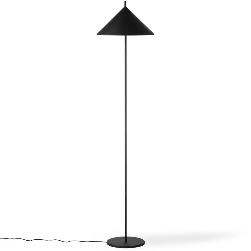 Hk Living Metal Triangle Floor Lamp Black, Black Metal Floor Lamp