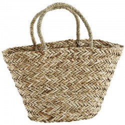 Madam Stoltz straw bag with...