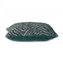 Coussin vert "jacquard weave" Doris for HK Living