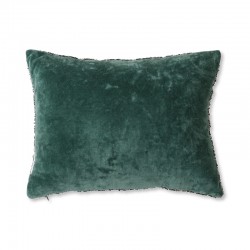 Coussin vert "jacquard weave" Doris for HK Living