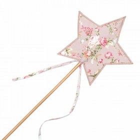 Numero 74 baguette magique étoile lovely liberty rose