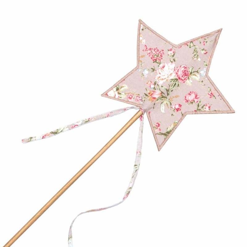 Numero 74 baguette magique étoile lovely liberty rose