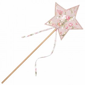 Numero 74 baguette magique étoile lovely liberty rose