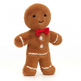 peluche bonhomme en pain d'épice gingerbread man jellycat