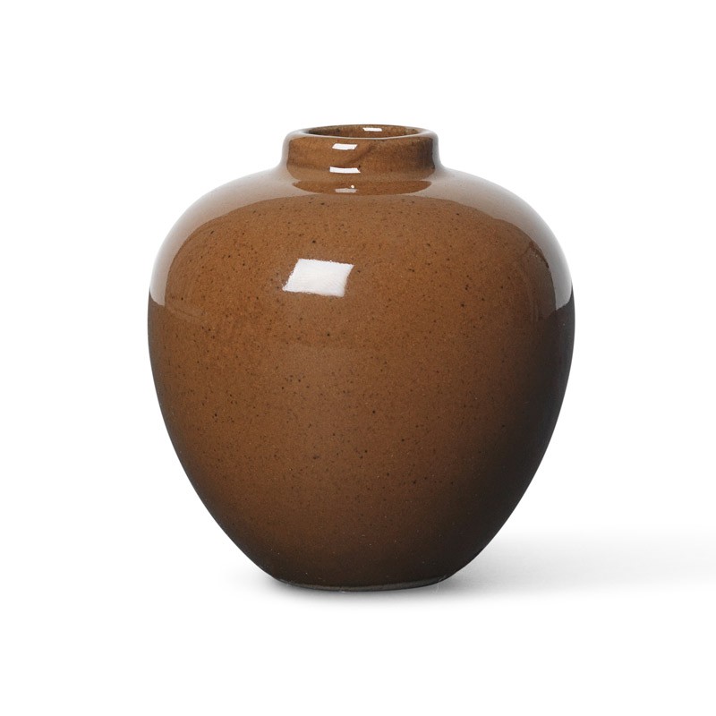 mini vase marron fermliving