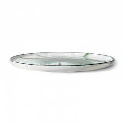 assiette bold & basic palmier vert en stock