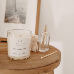 French perfumed candle