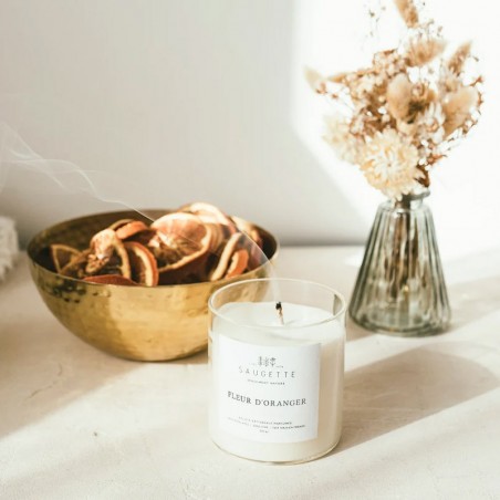 Orange blossom natural soy wax