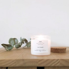 natural candle soy wax the beach