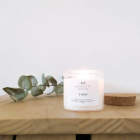 Craft candle scented with natural soy wax"dawn"