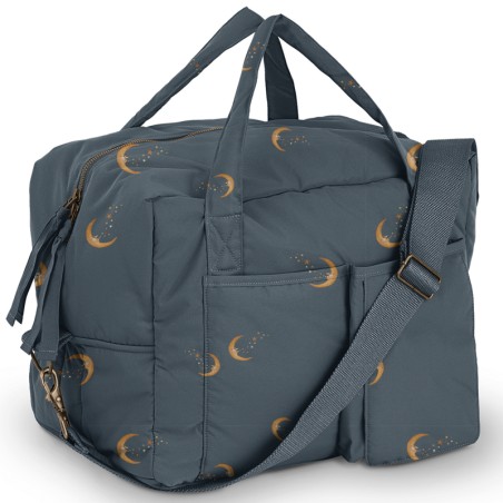 sac a langer konges slojd moon marine avec matelas a langer