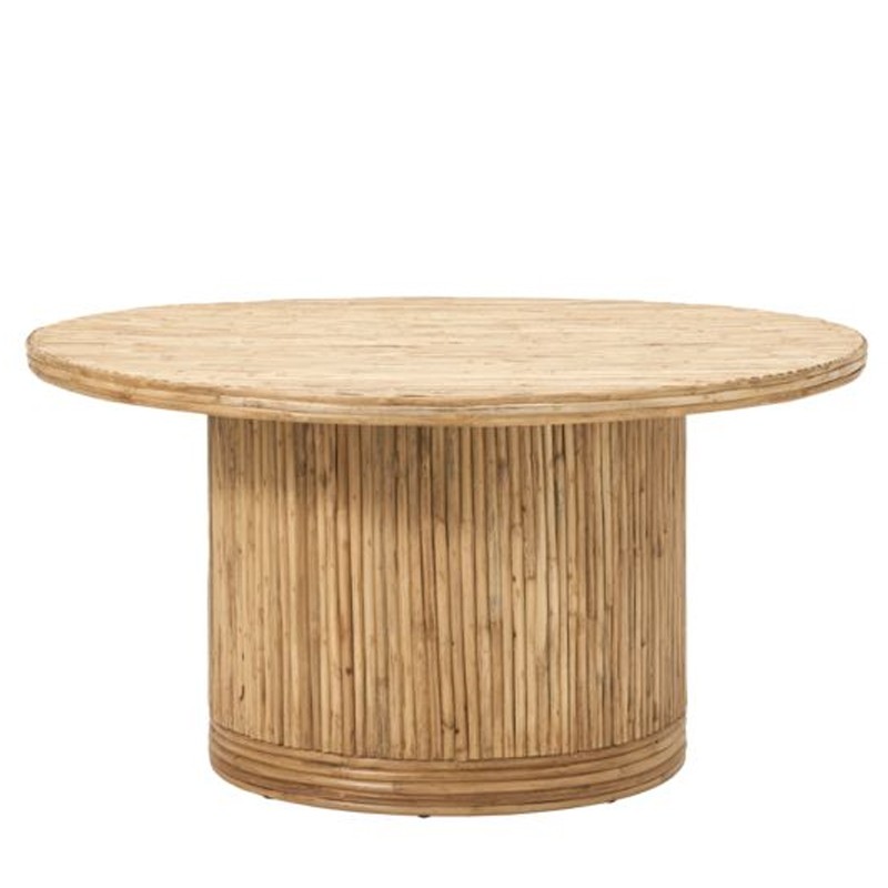 House Doctor bamboo coffee table ø90 cm