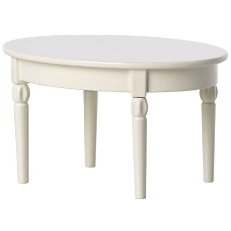 Maileg table de salle à manger blanche pour souris jouet miniature Maileg table de salle à manger blanche pour souris jouet miniature