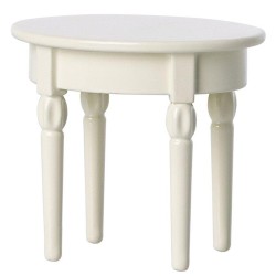 Maileg table d'appoint blanche pour souris jouet miniature