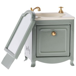 miniature bathroom sink with mirror MAILEG