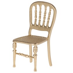 maileg gold chair mouse