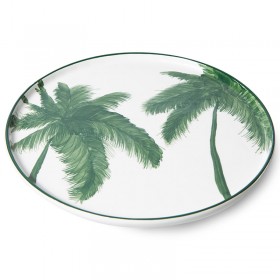assiette plate design palmier HK living