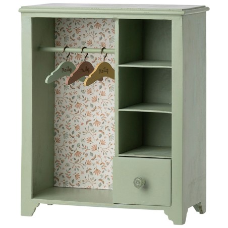 miniature wardrobe, large, mont green Maileg