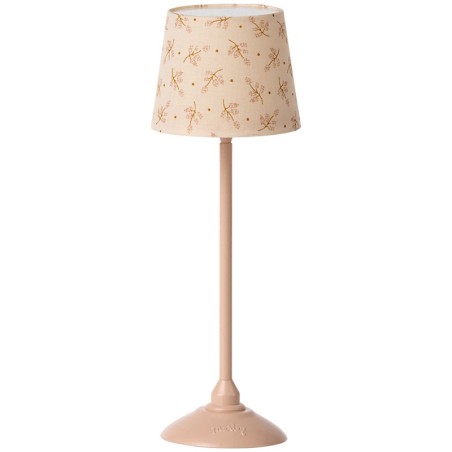 Maileg miniature floor lamp, powder