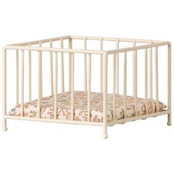 maileg playpen MY with floral fabric
