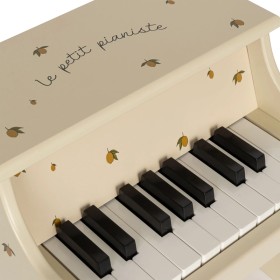 jouet piano pour bebe en bois avec citrons Konges Sloejd