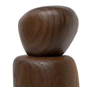 Pebble grinder in dark brown from Ferm living