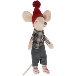 micro christmas mouse little brother Maileg 2022