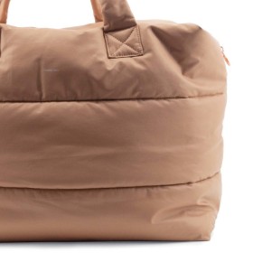 Week-end bag puffy Bag, macaroon