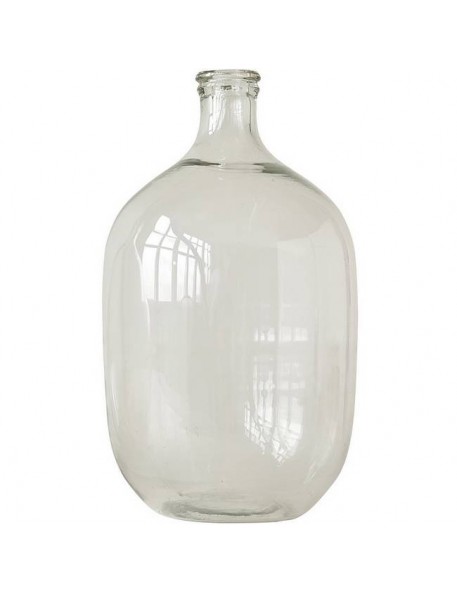 Dame jeanne déco verre transparent forme ovale H48cm Bloomingville