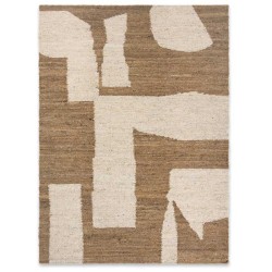 PopLineFermLivingTapis140x200CmPieceEcruNaturel