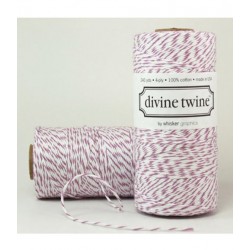 Divine Twine - Ficelle Baker Twine - Prune