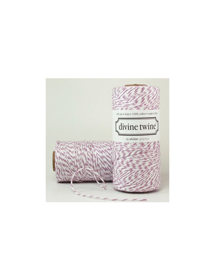 Divine Twine - Ficelle Baker Twine - Prune