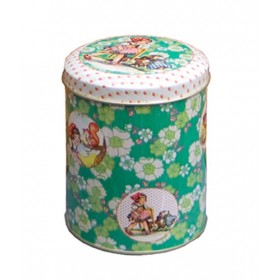 FROY & DIND - Little Girl Cilinder Tin Box