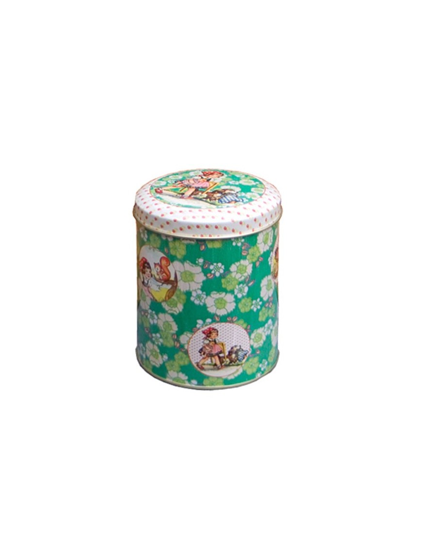 FROY & DIND - Little Girl Cilinder Tin Box