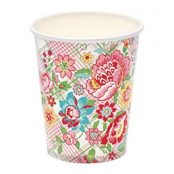 Greengate - 10 Paper Cups - Maggie White