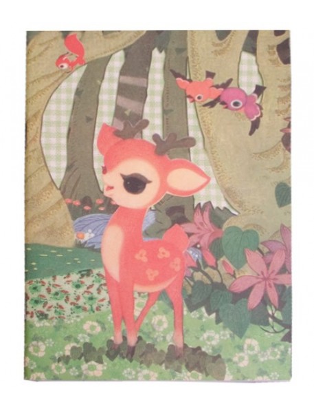 froy & dind cahier d'écolier vintage faon froy & dind cahier d'écolier vintage faon