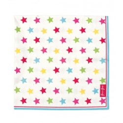 Greengate - Serviettes en papier Star Multi (x 20)