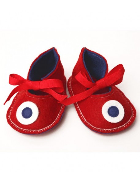 Chaussons Bébé en laine (6-12mois) Binkakinds