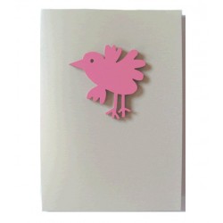 Magnet oiseau + carte & enveloppe, Miriam Berenson