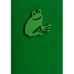 Gift Card with Magnetic object "Frog"